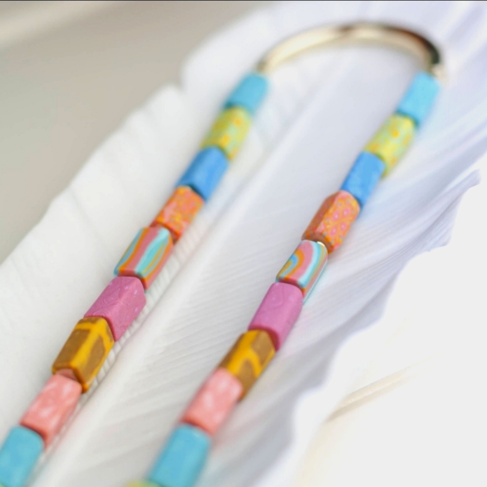 Saltwater Taffy Beaded Necklace